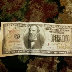 Vintage 1mil bill